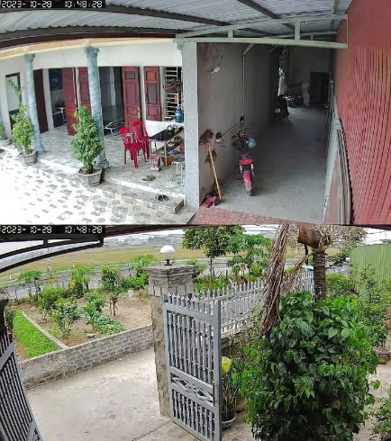 Camera xoay ngoài trời 2 mắt App yoosee - Ảnh 2