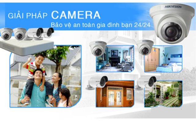 Lắp đặt camera gia đình